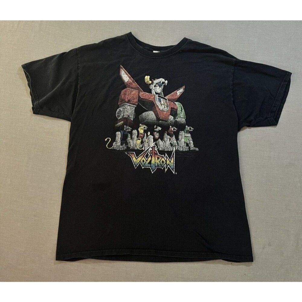 Vintage Voctron Shirt Adult Large Black Short‎ Sleeve Pullover Tee Mens